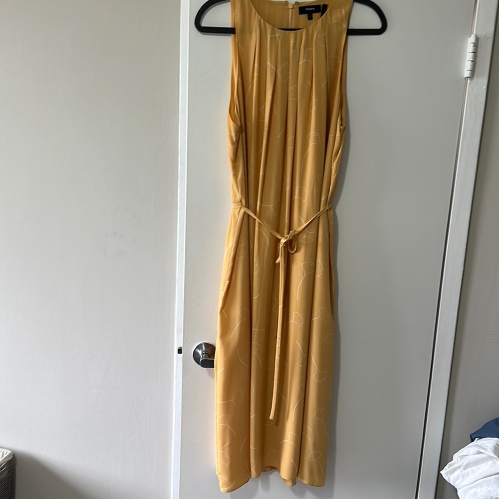 Theory Yellow Dress